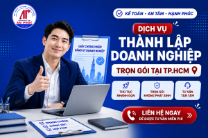 Dịch vụ thành lập doanh nghiệp trọn gói tại TP.HCM