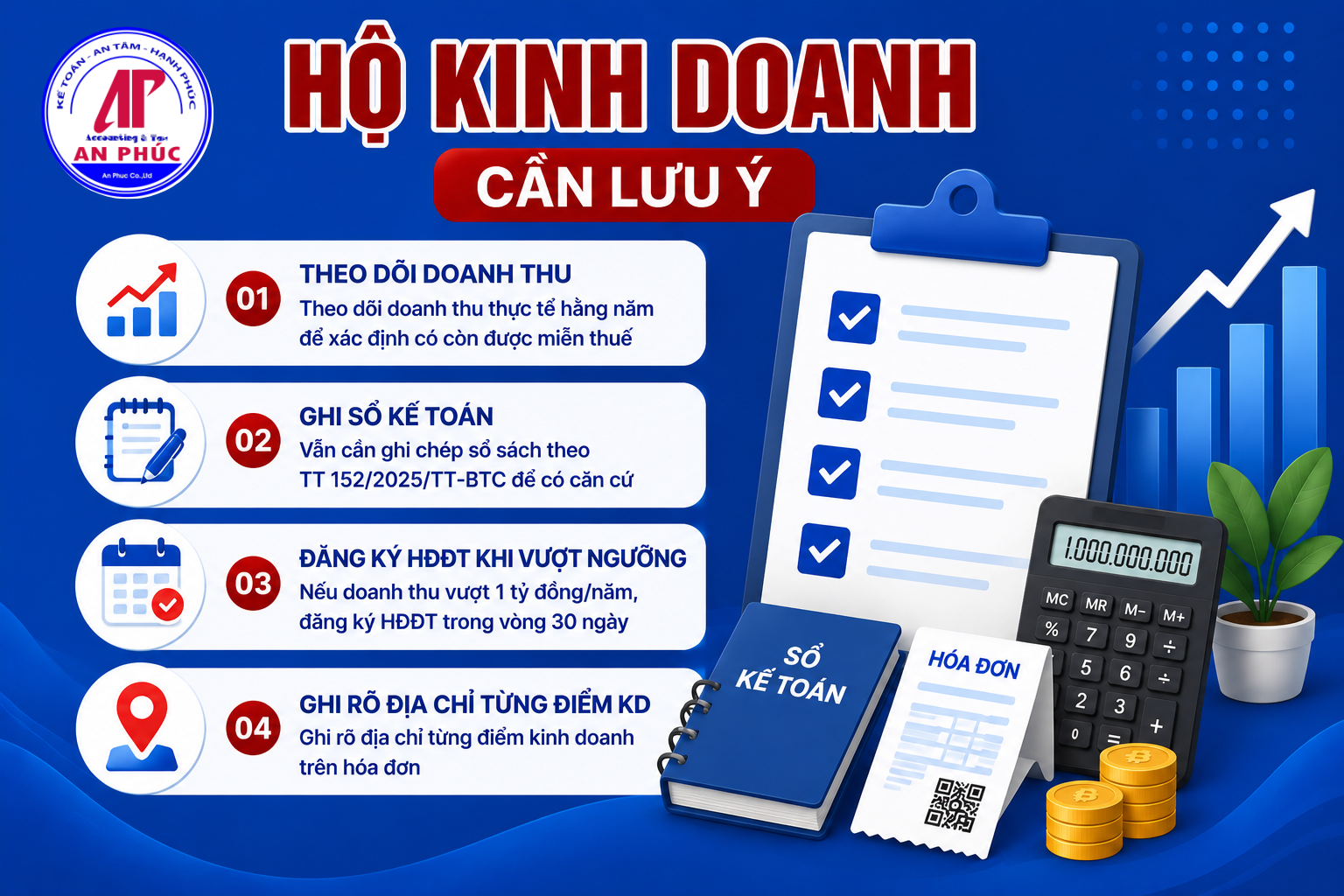 Hộ kinh doanh cần lưu ý