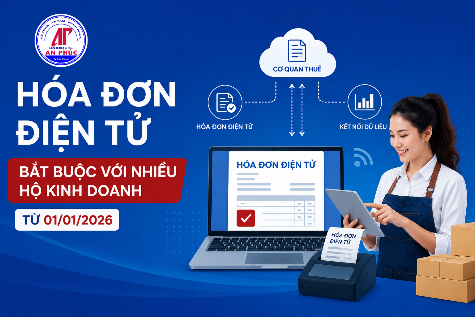 Hóa đơn điện tử là trung tâm của quản lý thuế mới