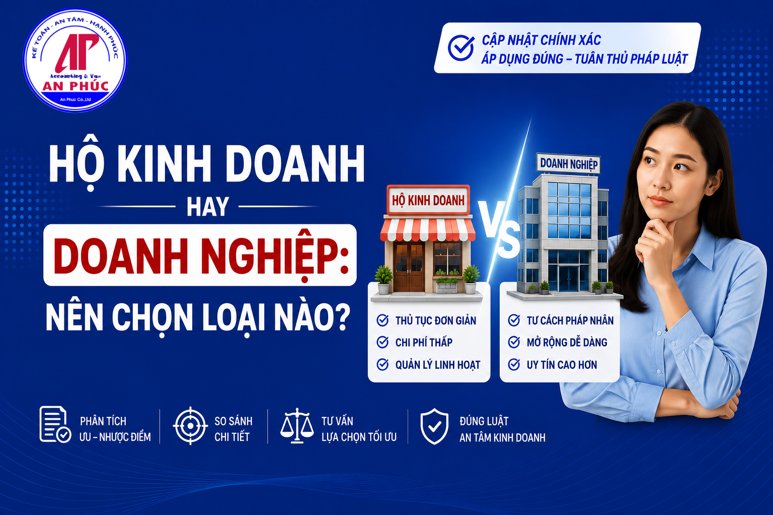 Hộ kinh doanh hay doanh nghiệp: nên chọn loại nào?