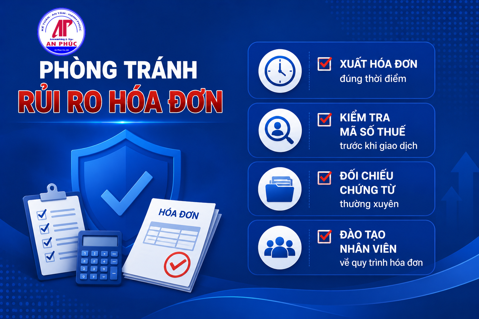 Phòng tránh rủi ro hóa đơn