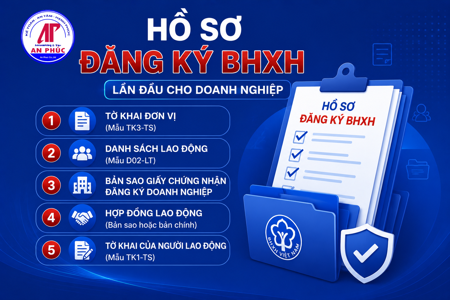Hồ sơ đăng ký BHXH