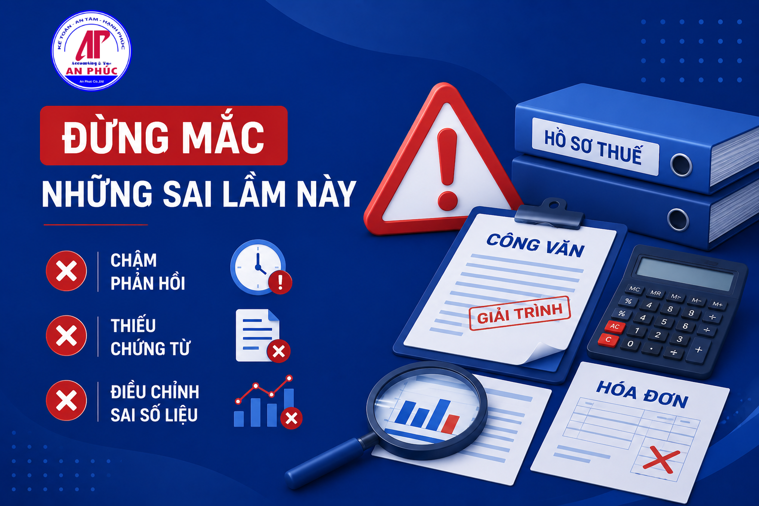 Những sai lầm cần tránh